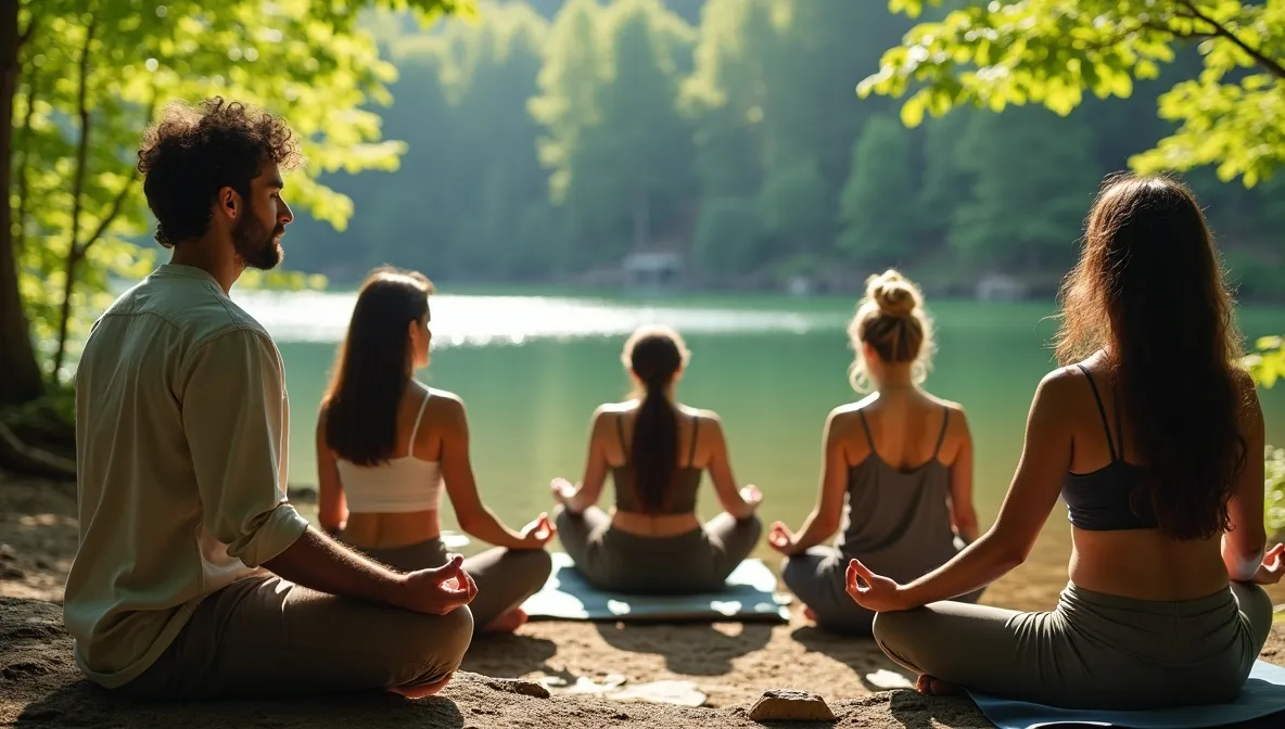Minimal desk scene with a mug suggesting a short pause from keyboard work